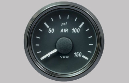 SingleViu Air Pressure Gauge 150PSI